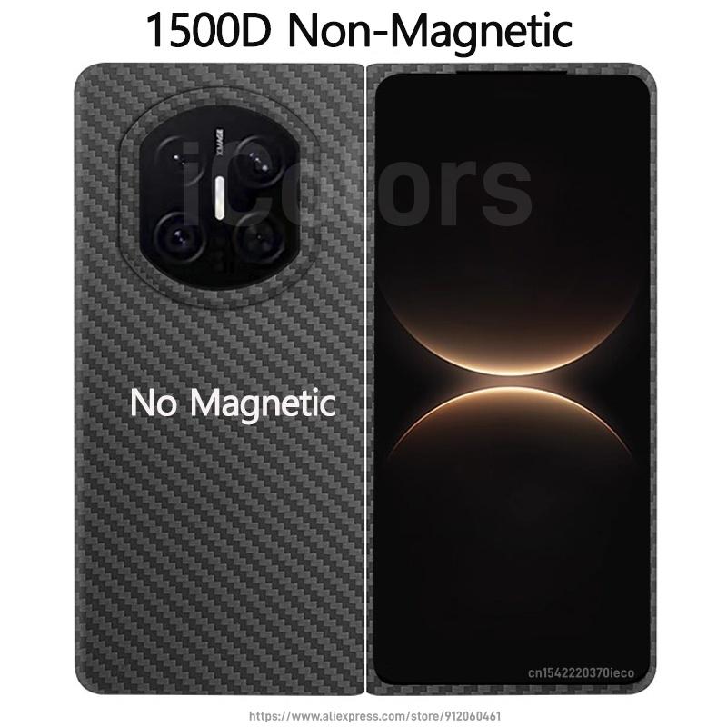 Magnetic Case for Huawei Mate X7 Aramid Carbon Fiber Cover For MagSafe Ultra Thin Lightweight Armor Protective Cover
