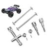 RC Rear Drive Shaft High Hardness Steel Rustproof for SCY 16101 16102 16103 16201PRO 1/16 RC Car