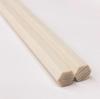 Iwai Sangyo Japanese Cypress Hexagonal Chopsticks, 24cm, 100 Pairs, White Banded, Commercial Use