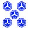 14mm Car Key Emblem Stickers Auto Control Key Logo For Mercedes Benz W204 W212 W176 GLC CLA GLA E C G M R S Class AMG Car Accessories