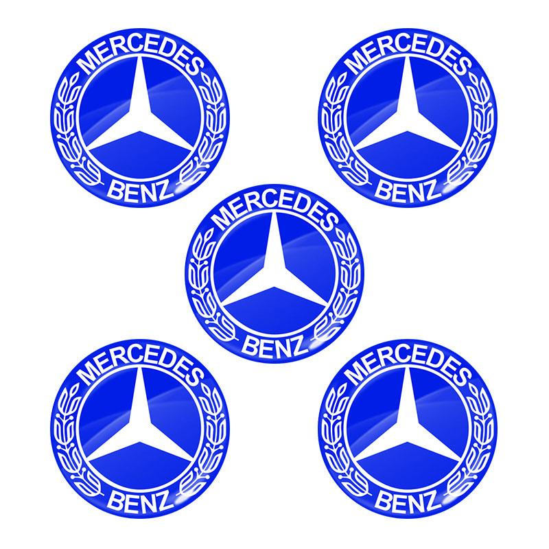 14mm Car Key Emblem Stickers Auto Control Key Logo For Mercedes Benz W204 W212 W176 GLC CLA GLA E C G M R S Class AMG Car Accessories