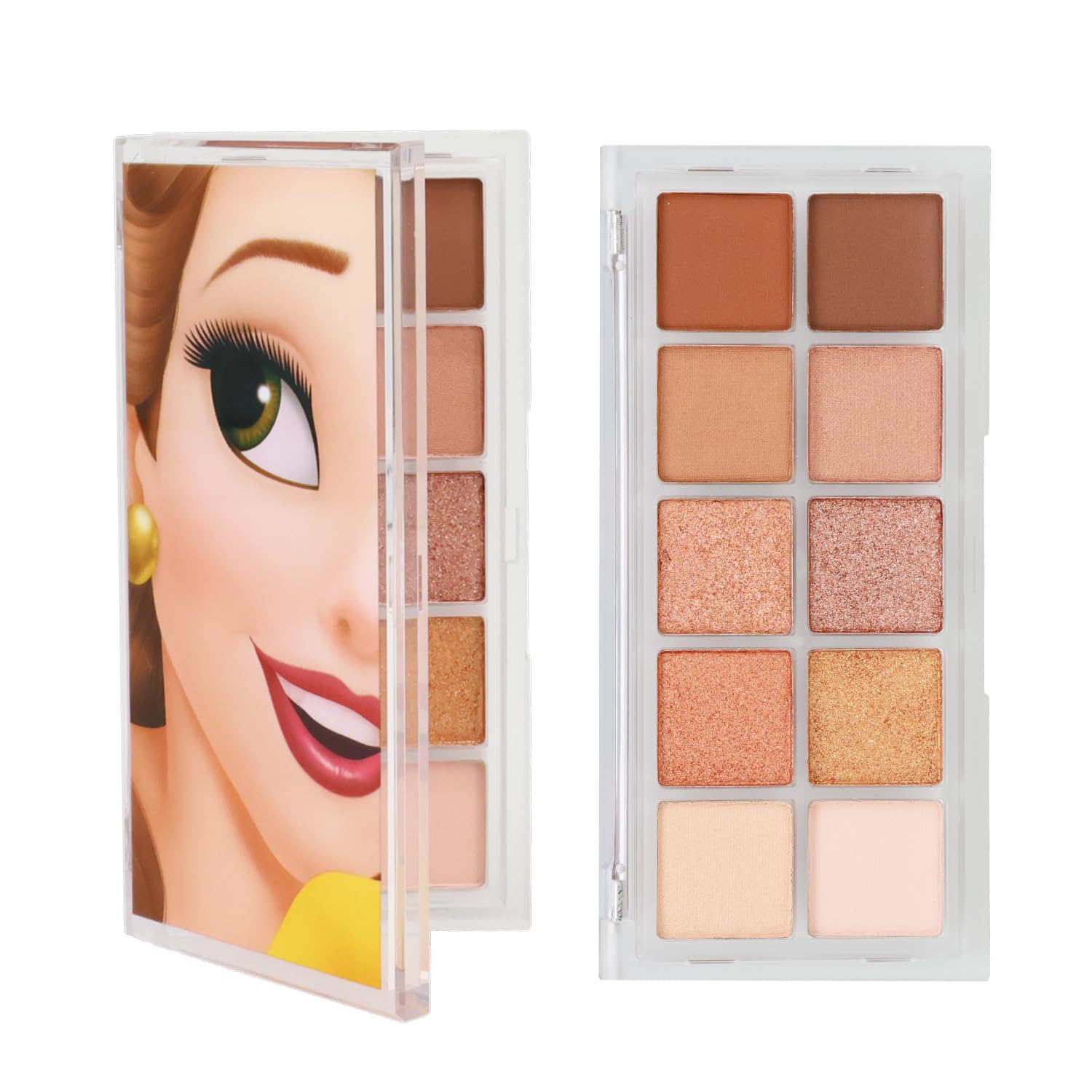 Палетка теней Shobido Disney 10 цветов Коллекция косметики Real Princess Disney (красавица)