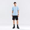 Anta Training Short Sleeve Shorts Summer Casual Sports Suit Men Suit Waterfall-Blue 952627202-4