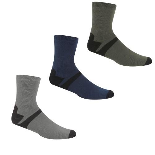 

Regatta Mens Lifestyle Ankle Socks (Pack of 3) 9 UK-12 UK