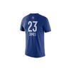 Nike All-Star 2020 Dri-Fit LeBron James Graphic Crew Neck T-Shirt Men Tops Blue BV9193-495