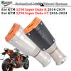 Slip On For KTM 1290 Super Duke R GT 2014 - 2019 2016 - 2024 Motorcycle Exhaust Link Pipe System Modify Escape Moto CNC Muffler