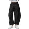 2025 European & American Women's Summer Sports Drawstring Nine-Point Sweatpants