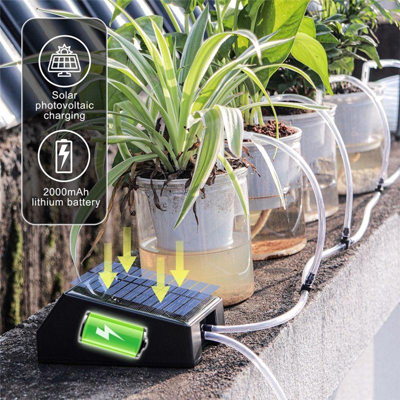 A60zsolar Timed Automatic Watering Device, Smart Watering Device, Gardening Lazy Flower Pot Plant Drip Irrigation Systemmay