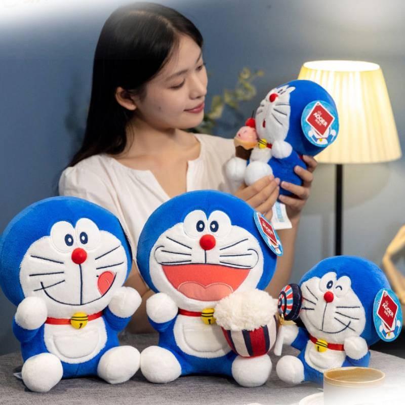 Doraemon Series Dessert Plush Toy Doll Bedroom Decoration Cartoon Gift Kids