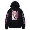 Demon Slayer Kanroji Mitsuri Japan Anime Bedruckte Damen Hoodies Übergröße Sweatshirts Locker Harajuku Damen Langarm Pullover