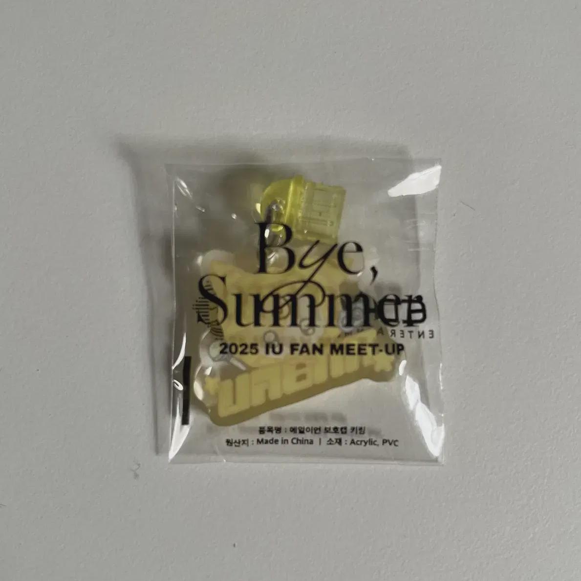 

IU 2025 Фан-встреча Иэн Защитная кепка Брелок