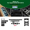 Black Epoxy Button Sticker for Jaguar XF X250 XK XKR XJ XJL Car Interior Refinishing Trim Cover for Dashboard Center Console