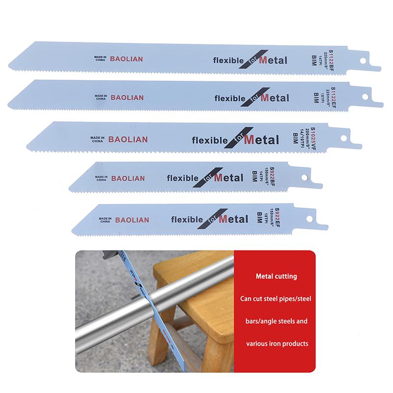 Hochleistungs-Metallsägeblätter 150/200/225mm Bimetallsägeblatt für dickes Metall Schnelles gerades Schneiden