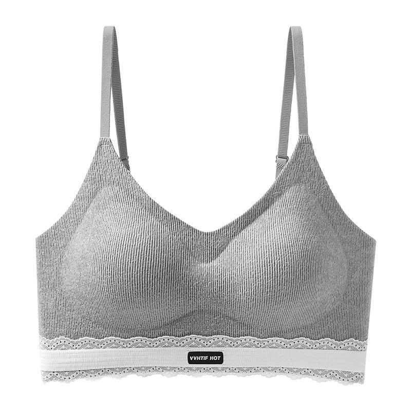 

New seamless nude threaded underwear for women to gather and show a large pull, anti-sagging and comfortable U-shaped beauty back bra XL