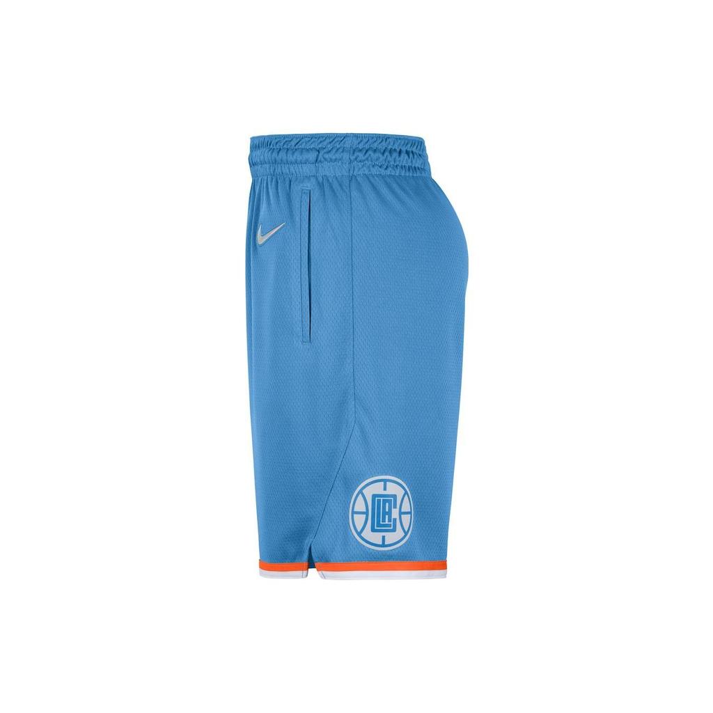 Nike NBA Swingman Los Angeles Clippers Mesto Vydanie Šortky Svetlomodrá Pánske Streetwear DB4137-462