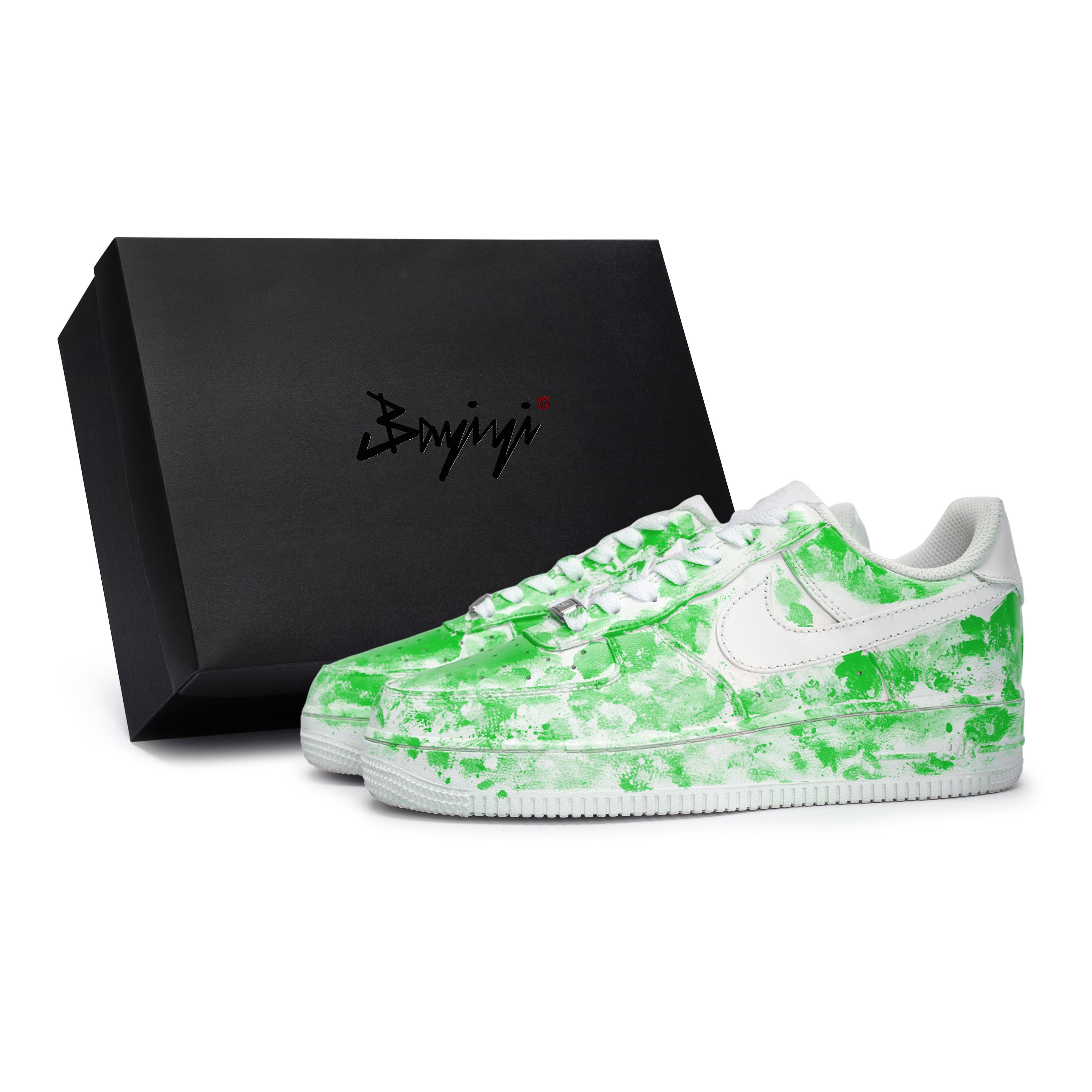 

Nike Air Force 1 Skateboard Shoes Unisex Low top Green CW2288-111(Team80SBOX) 36.5