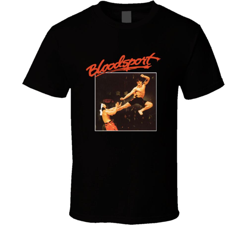 Bloodsport Van Damme Fan Film Maglietta Retro