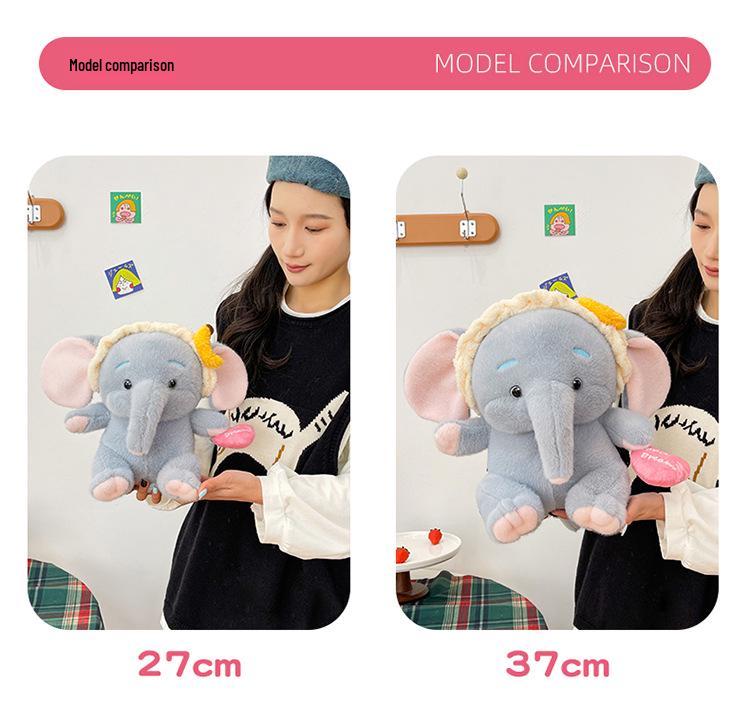 Little Elephant Plush Toy - Infant Sleep Comfort & Birthday Gift