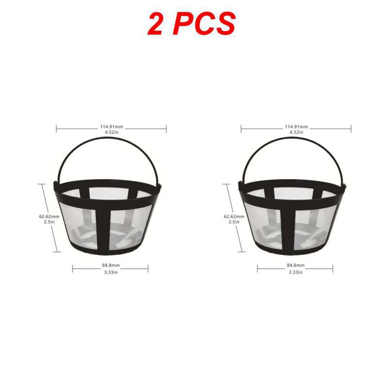 Kitchen Gadget Coffee Machine Strainer Mesh Brewer Tool Coffee Filter Coffee Maker Accessories Refillable Basket Cup Style