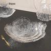 Light Luxury Petal Glass Fruit Plate