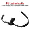 Fetish Roleplay Adjustable Ball Mouth Gag Adult Flirting Games BDSM Bondage Sex Toys For Women Couples