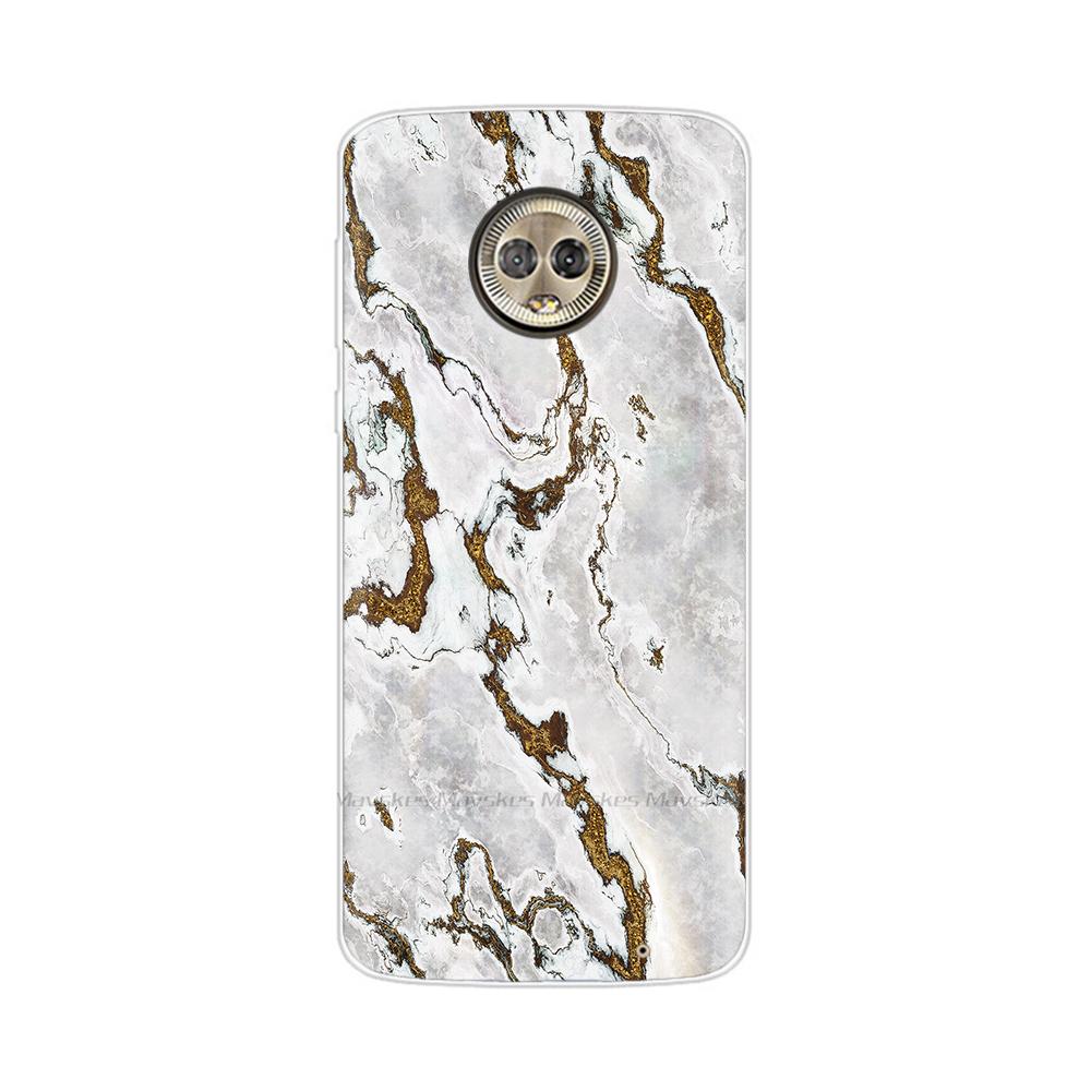 For Moto G6 Play Case TPU Soft Paint Animal Silicone Clear Cover for Motorola Moto G6 Play Plus G6Play Cases Protective Shell