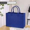Customizable Large Capacity Felt Tote Bag for Weddings, Banquets, & Parties