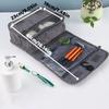 1pc Foldable Toiletry Bag Organizer Hanging Storage Bathroom Makeup Case Cosmetic Bag Travel For Travel Business