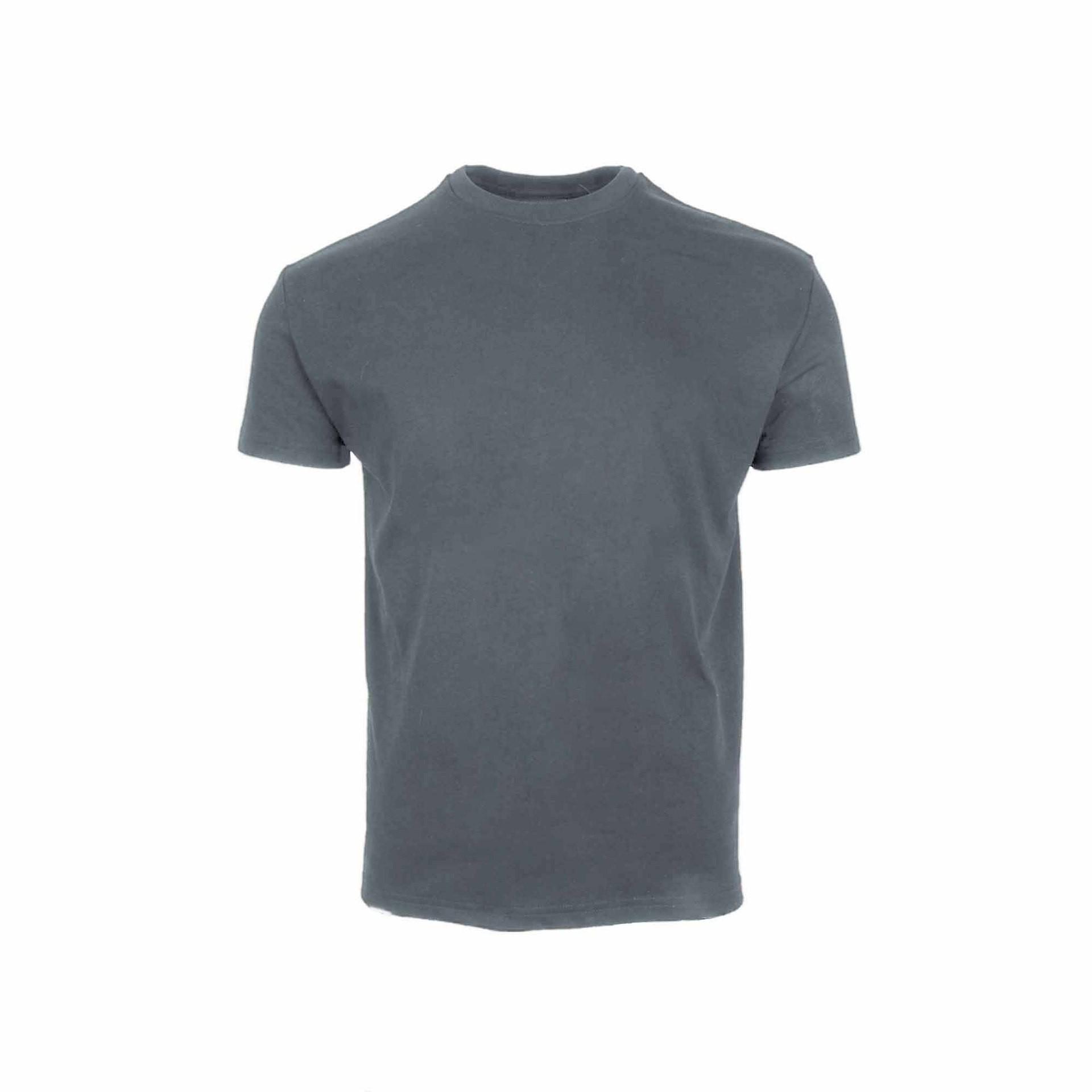 Мужская спортивная футболка 310 г американский стиль охлаждающая с полувысоким воротником однотонная стандартного кроя с круглым вырезом с коротким рукавом S 1860₽