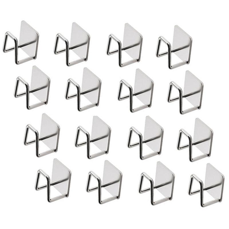 Neperforované nástěnné kuchyňské police, regály na prkénka, regály na poklice hrnců, háčky, regály na odtok dřezu, kuchyňské náčiní