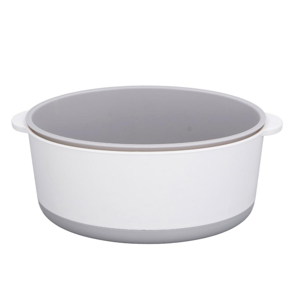ABS Material Fruit Vegetable Washing Machine Double Layer Kitchen Colanders Bowl Set Kitchen