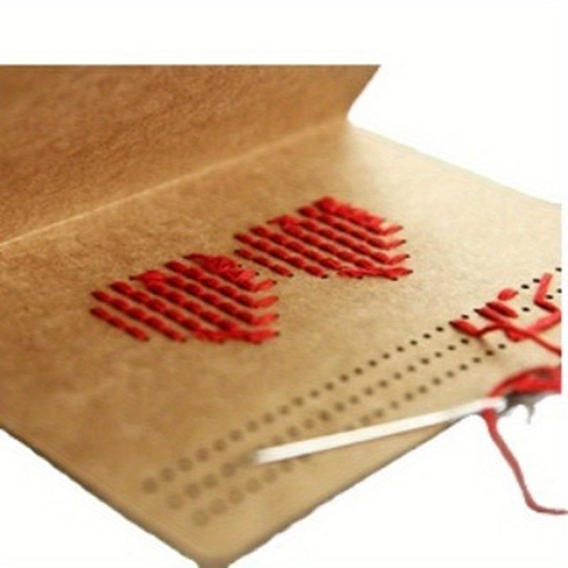 Valentine's Day Diy Handmade Loving Heart Card Birthday Gifts Message Cards with Envelopes Ropes