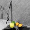 Roll Up Triangle Dish Drying Rack Kitchen Sink Organizer Corner Over The Sink Sponge Rag Holder Foldable Stainless Steel Drainer