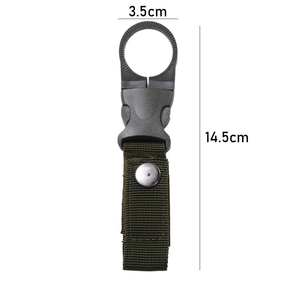 Buckle Nylon Webbing Buckle Water Bottle Holder Clip Carabiner Belt Water Bottle Buckle Hook