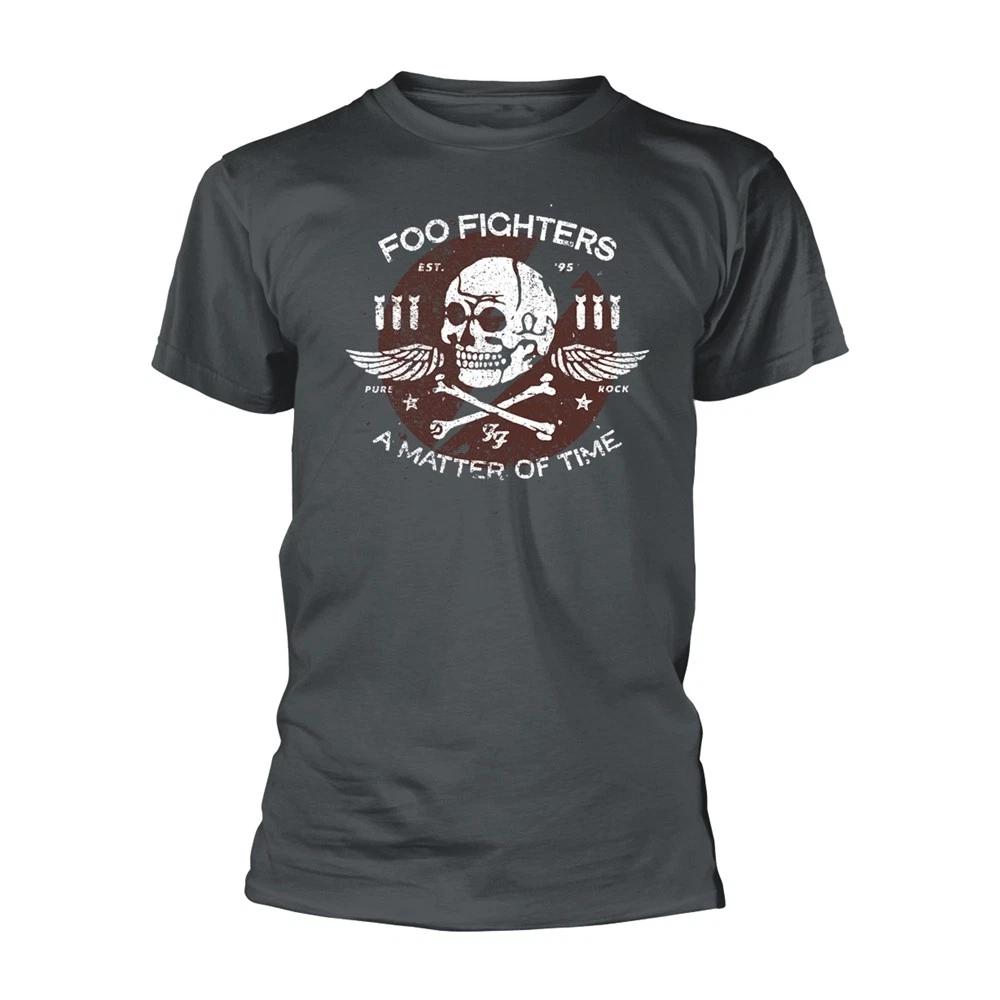 FOO FIGHTERS - MATTER OF TIME GREY T-Shirt Large 3XL