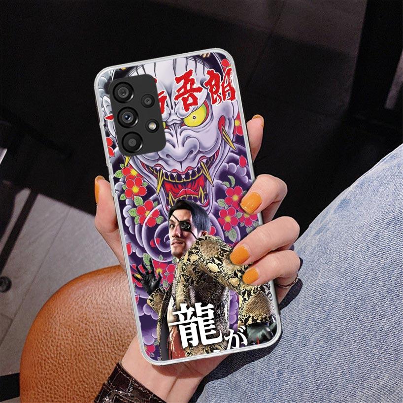 

Yakuza 0 Game Phone Case For Samsung Galaxy A52 A32 A22 A12 A51 A31 A50S A30S A20S A10S Note 20 Ultra 10 Plus S10 A72 A71 Galaxy Samsung A72