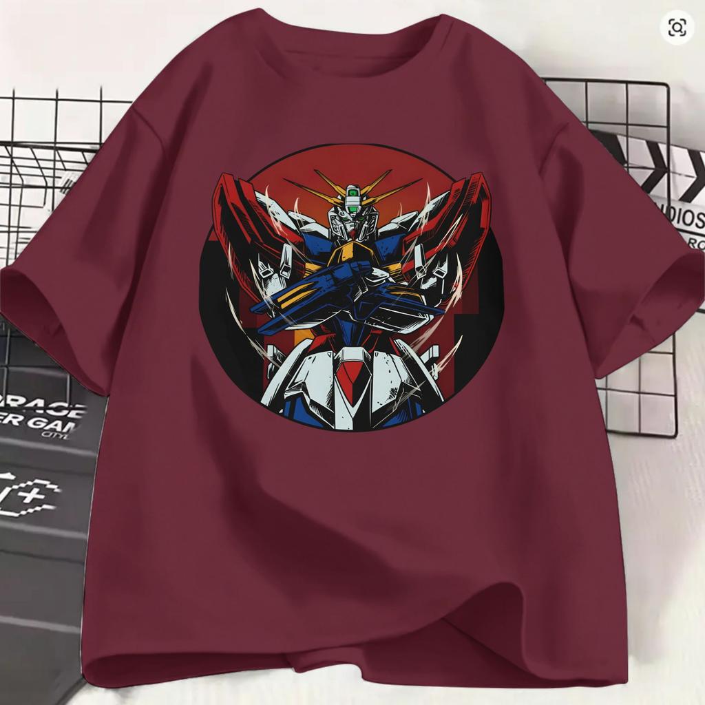 Gundam T Shirts Unisexs 100 Cotton Funny TShirts Crew Neck Tee Shirt Short Sleeve Clothing New Arrival