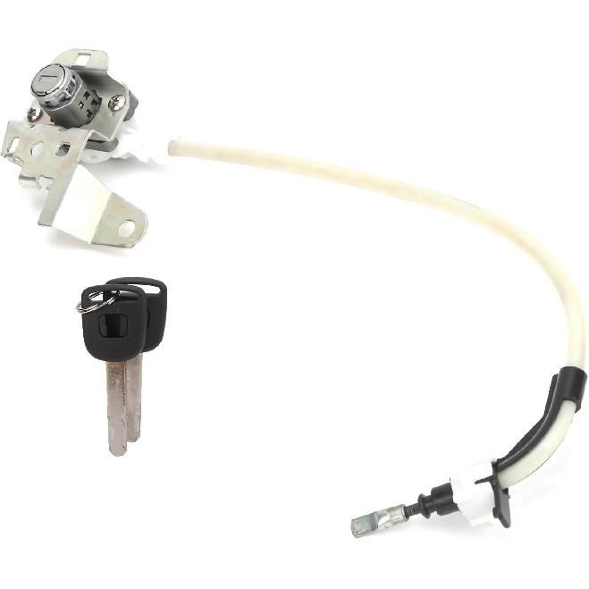 Door Lock Cylinder, 72185-SWA-A01, Car Left Driver Side Door Lock Cylinder with Cable 2-Key Replacement for 2011