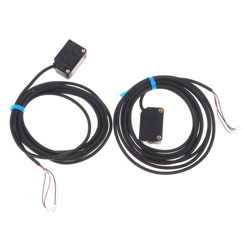 Not Affected By Color Laser Photoelectric Switch Background Suppression Square Sensor Diffuse Reflection Can Detect Any Color Ad