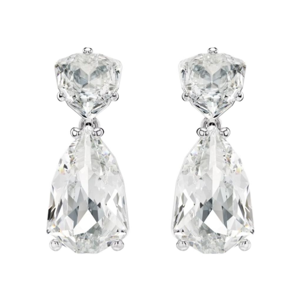 Swarovski Orecchini a goccia serie Mesmera placcati rodio orecchini da donna Argento 5661683