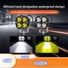 Lumini de Lucru LED Mini Pătrate 3 Inch 40W Spot Lumini de Condus Motocicletă Lampă Pod Pentru 4x4 Offroad Tractoare Camion UTV ATV Mașină Lampă de Ceață