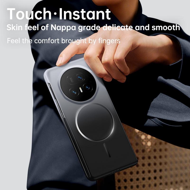 Delicate and Skin-friendly Gradient Strong Magnetic Case For Honor Magic V5 Magic V3 V2 Magic Vs 3 Vs2 Camera Protect Cover