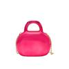 Women's bag personalized special-shaped glossy acrylic bag 2025 new Mori candy-colored portable messenger shell bag