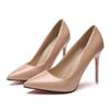 Fashion 2025 HOT Women Shoes Pointed Toe Pumps Patent Leather Dress High Heels Boat Shoes Wedding Shoes Zapatos Mujer Blue White
