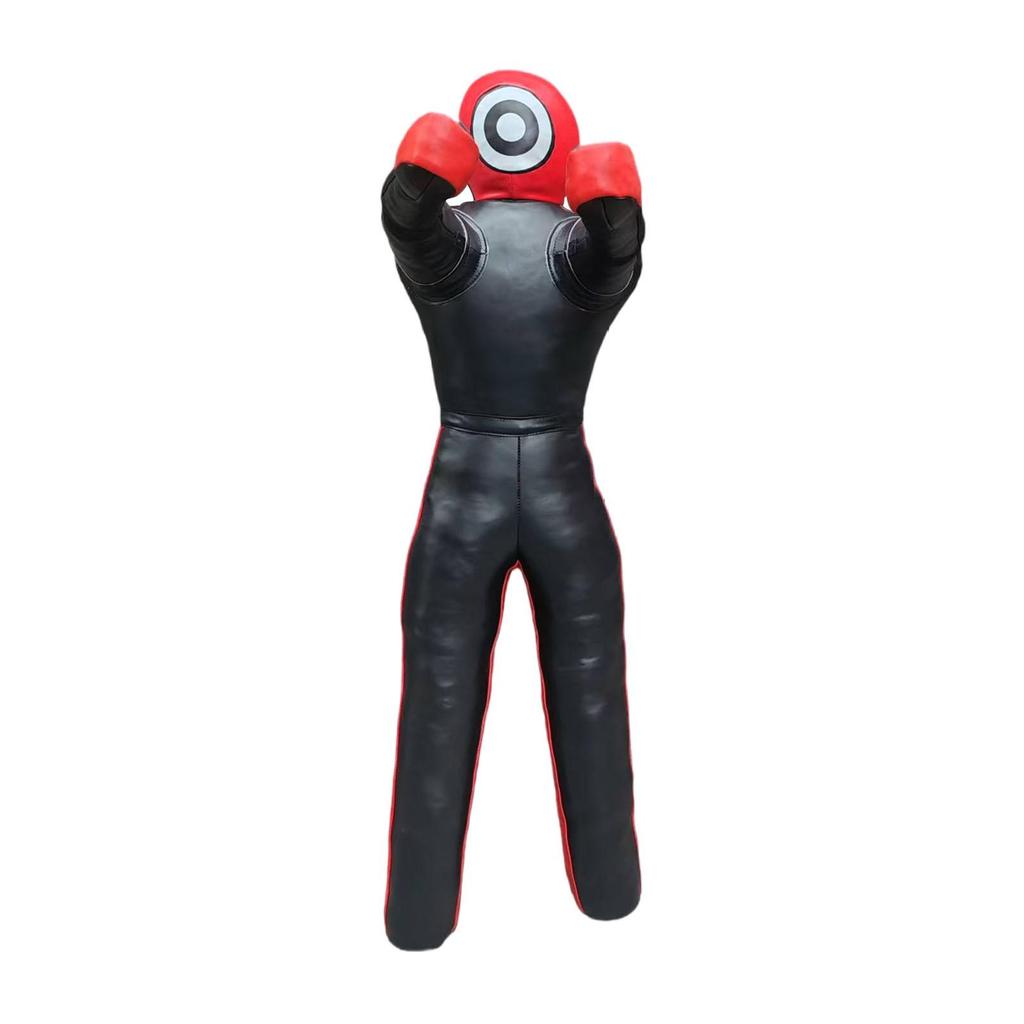 Copertura Manichino da Pugilato Grappling Wrestling Punching Pelle PU Non Riempito Personalizzabile