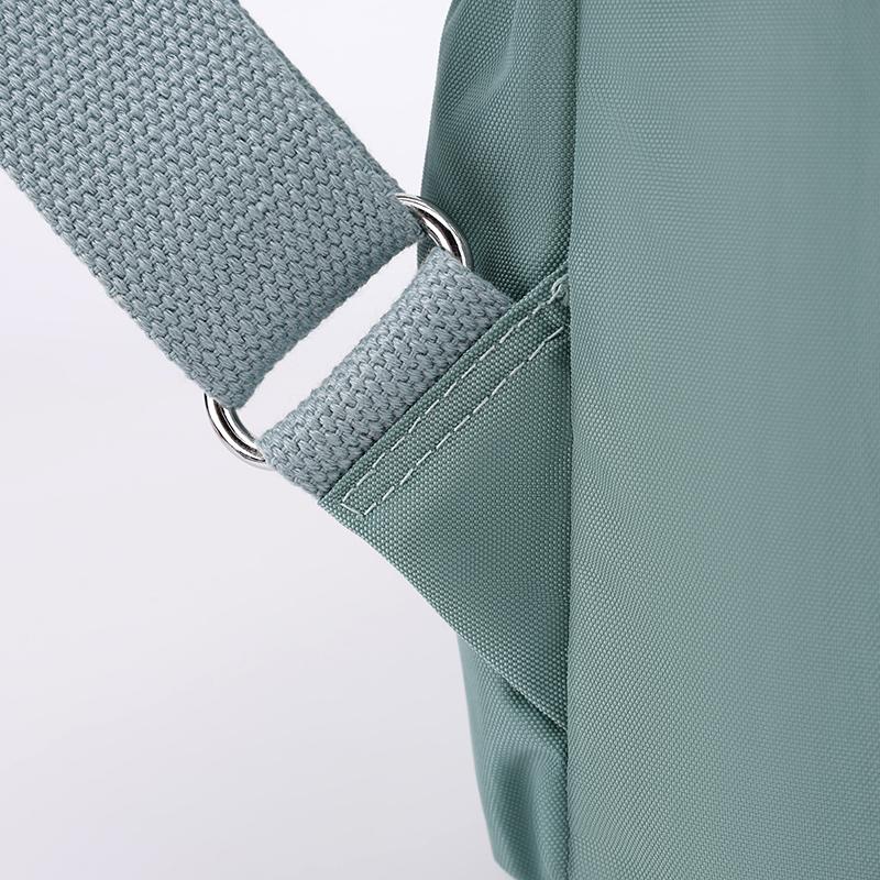 Solid Color Backpack Nylon Women's Backpack Travel Schoolbag