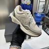 This Silver Horn King's new heightened thick-soled casual color matching mesh sneakers thick-soled dad shoes women