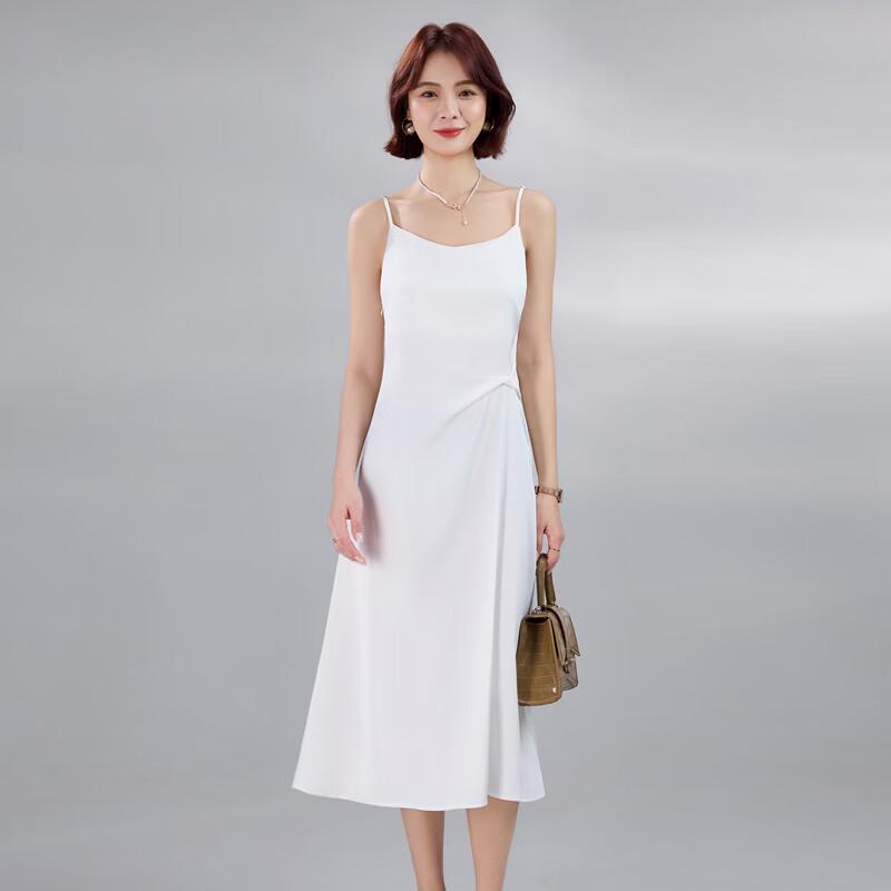 Women's Elegant Blazer & Slip Dress Two-Piece Set