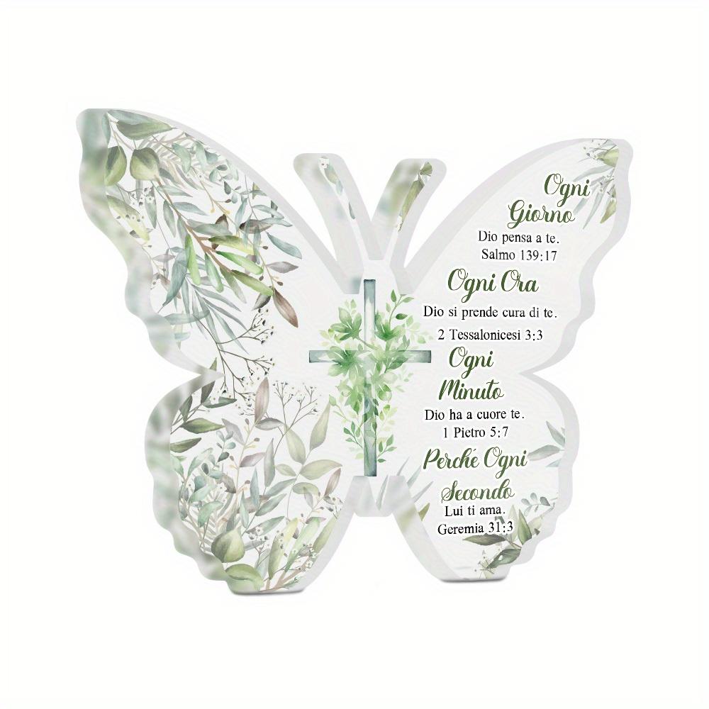 Every Day God Thinks of You. Psalm 139:17 Every Hour God Takes Care of You - Acrylic Desktop Ornament, Four Seasons Decoration