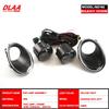 Front Fog Lights for 2015-2017 Nissan Qashqai/Rogue J11